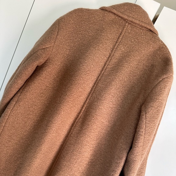 Caramel Boucle Coat - Picture 10 of 11